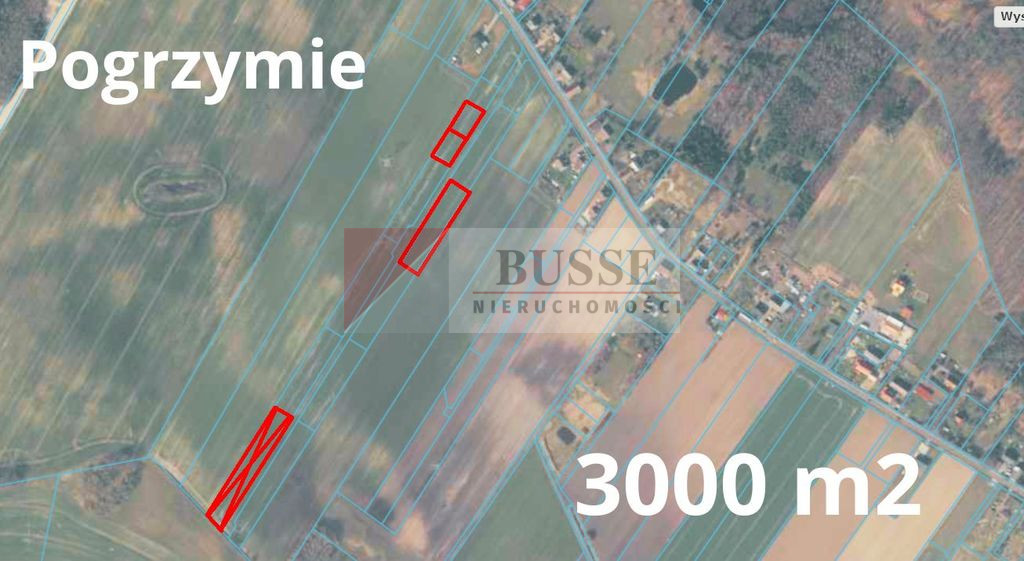 Działka Sprzedaż Pogrzymie 4