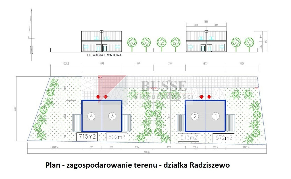 Działka Sprzedaż Radziszewo Liliowa
