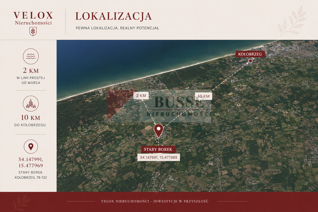 Działka Sprzedaż Stary Borek 12