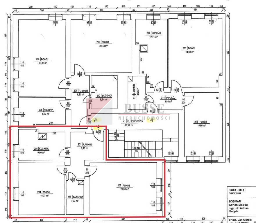 Mieszkanie Sprzedaż Szczecin Wały Chrobrego Montwiłła 8