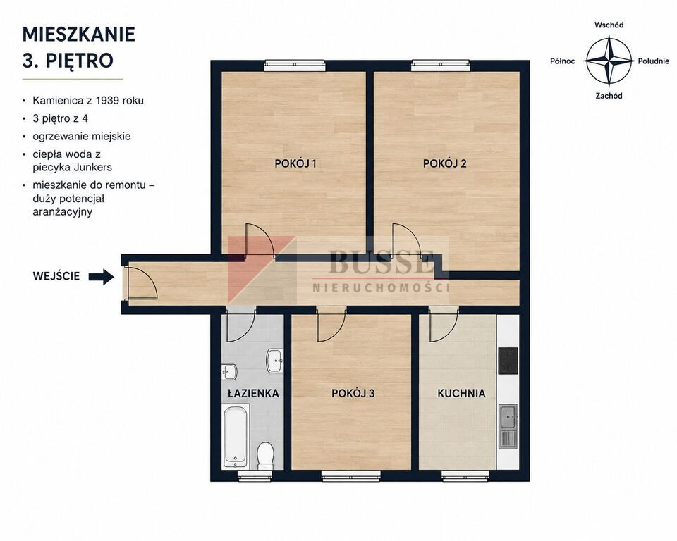 Mieszkanie Sprzedaż Szczecin Niebuszewo Heleny