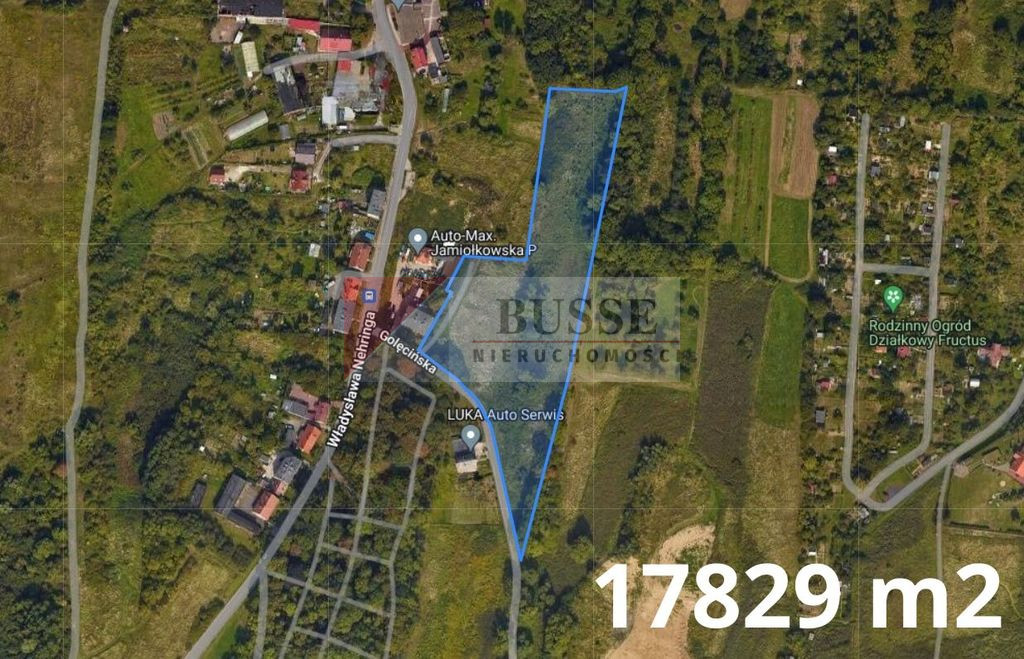 Działka Sprzedaż Szczecin Stołczyn Golęcińska 4