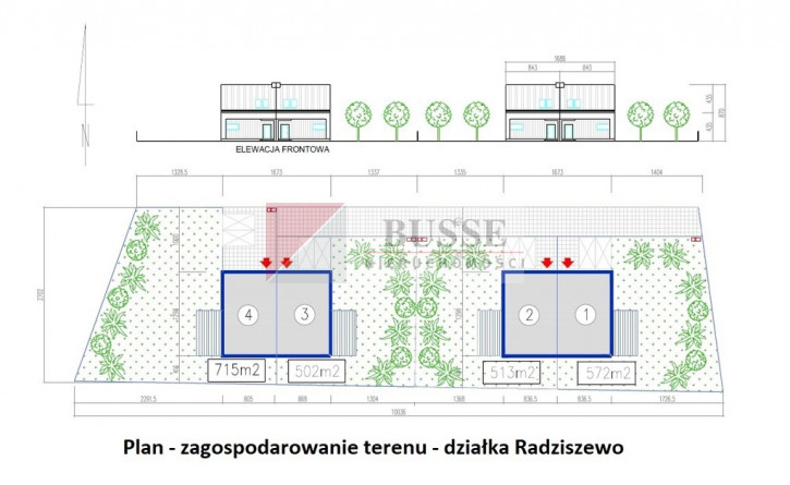Działka Sprzedaż Radziszewo Liliowa 2