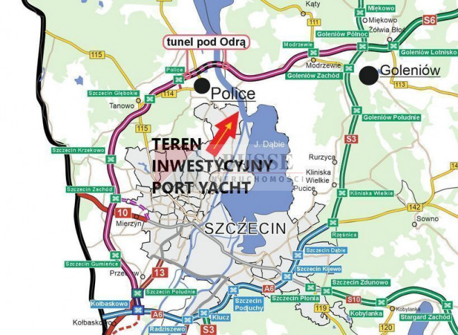 Działka Sprzedaż Szczecin Skolwin Stołczyńska 1