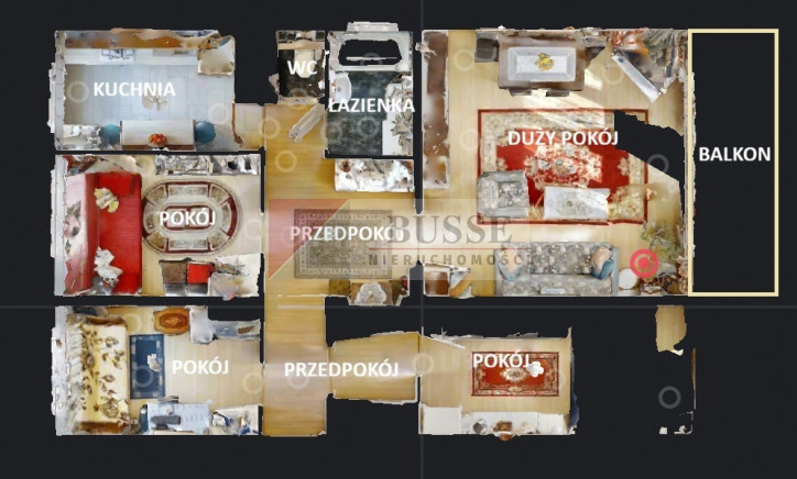 Mieszkanie Sprzedaż Szczecin os. Bukowe Fioletowa 2