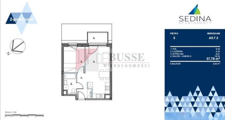 Mieszkanie Sprzedaż  Centrum Bulwar Elbląski 4
