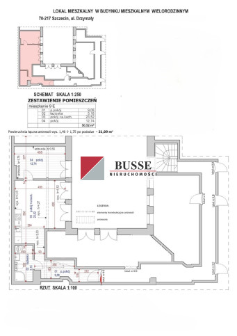 Mieszkanie Sprzedaż Szczecin Śródmieście-Centrum Michała Drzymały 2